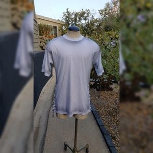 Spray Painted laced-up Shirt